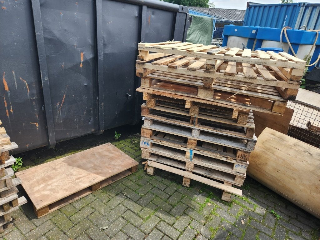 wegwerp pallets grote partij, Ophalen, Gebruikt, 50 mm of meer, Pallet