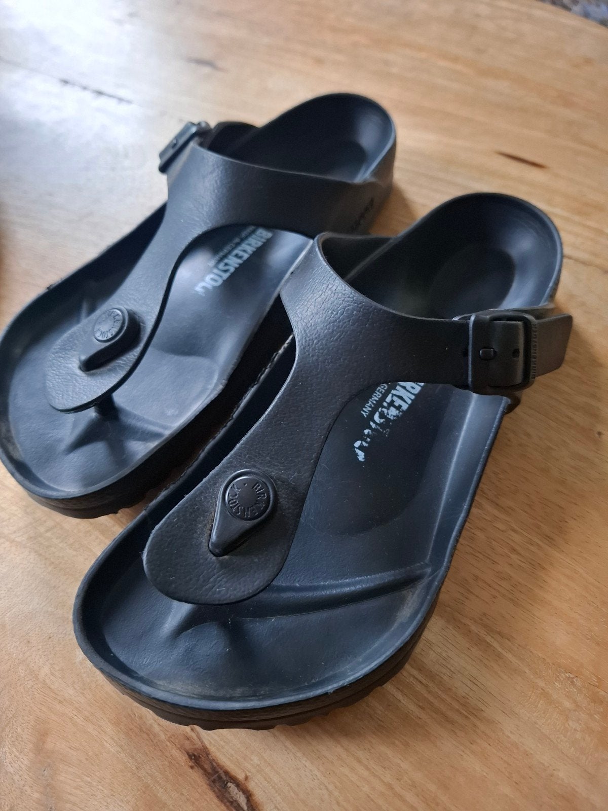 Birkenstock Gizeh EVA  slippers zwart maat 36, Ophalen of Verzenden