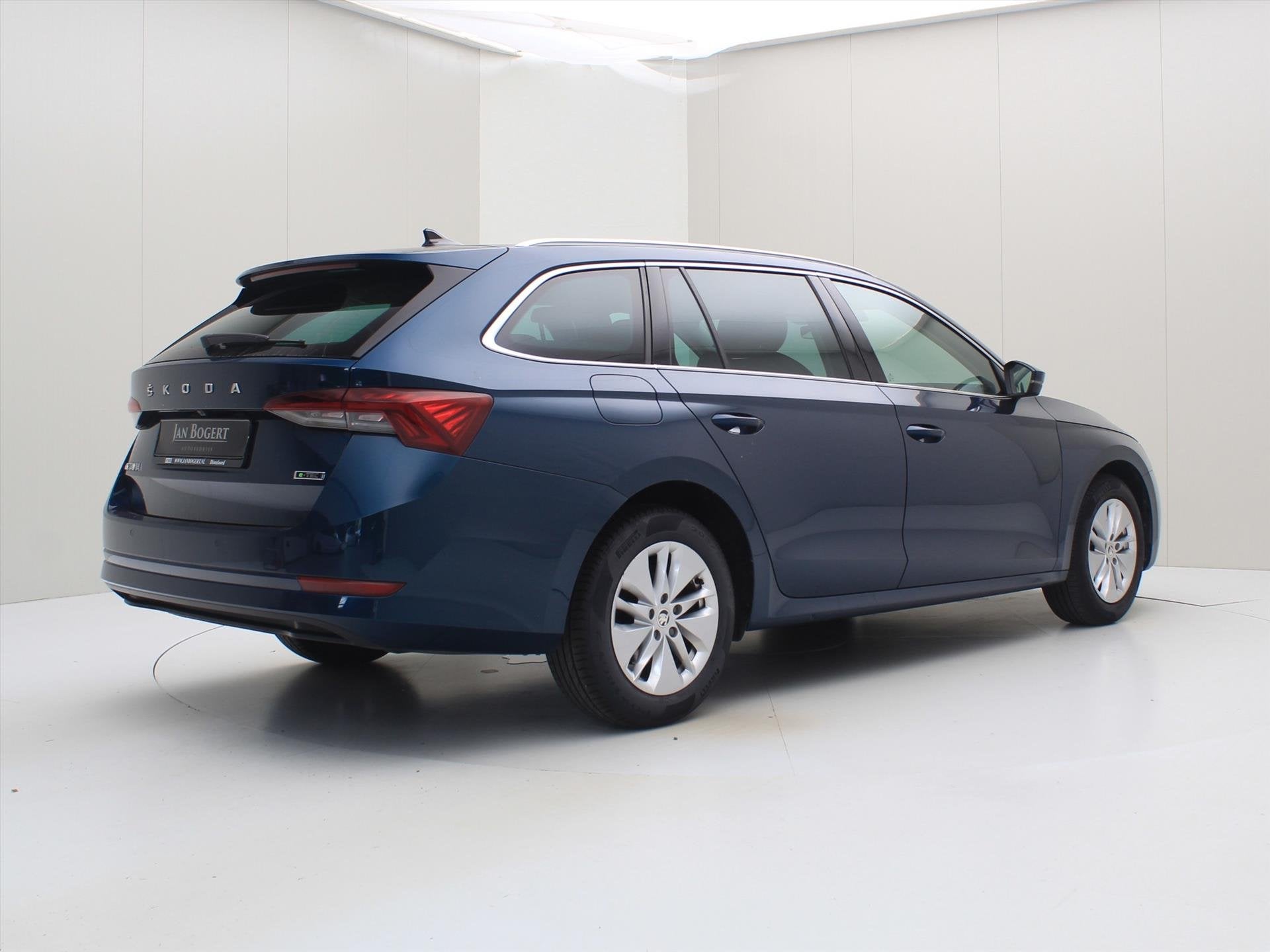 Skoda Octavia Combi 1.0 TSI eTec 110PK DSG7 [ ACC+STOELVERWA, Auto's, Skoda, Stof, Gebruikt, Blauw, 1253 kg