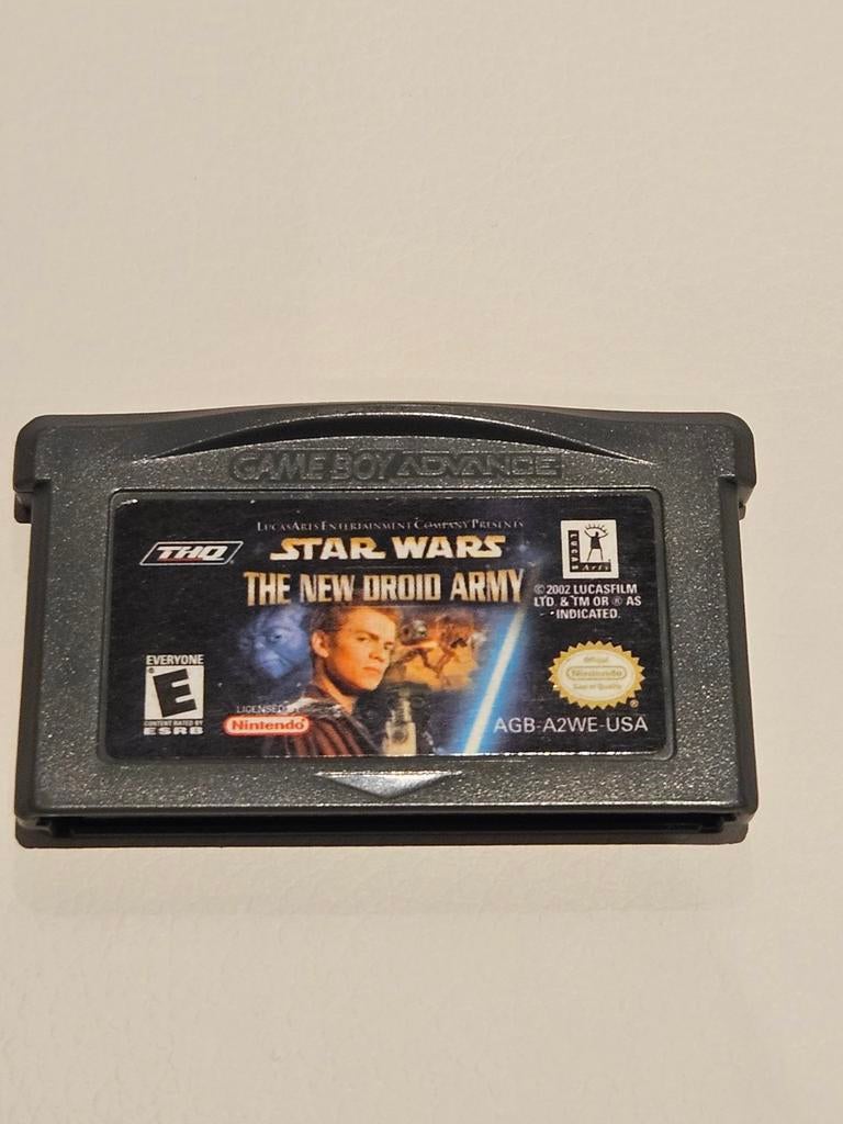 Star Wars The New Droid Army GameBoy Advance, Spelcomputers en Games, Games | Nintendo Game Boy, Avontuur en Actie, 1 speler, Ophalen of Verzenden