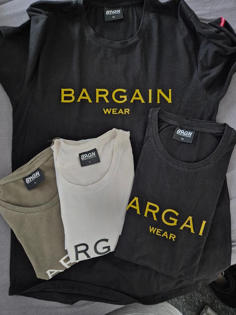 4 BARGAIN SHIRTS, Ophalen, Zo goed als nieuw, Overige maten, Zwart