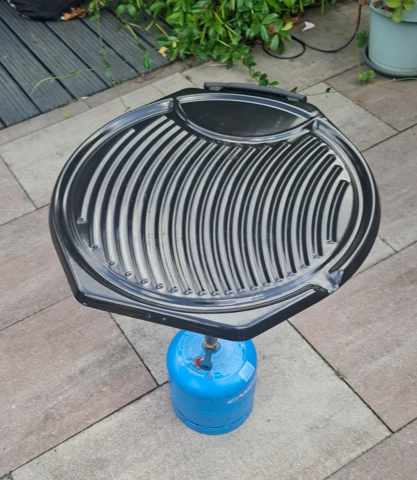 Skottelbraai, Ophalen