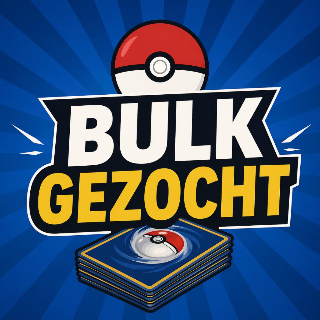 Pokémon bulk gezocht (ENG) – snelle deal & vaste prijzen, Ophalen, Zo goed als nieuw, Meerdere kaarten