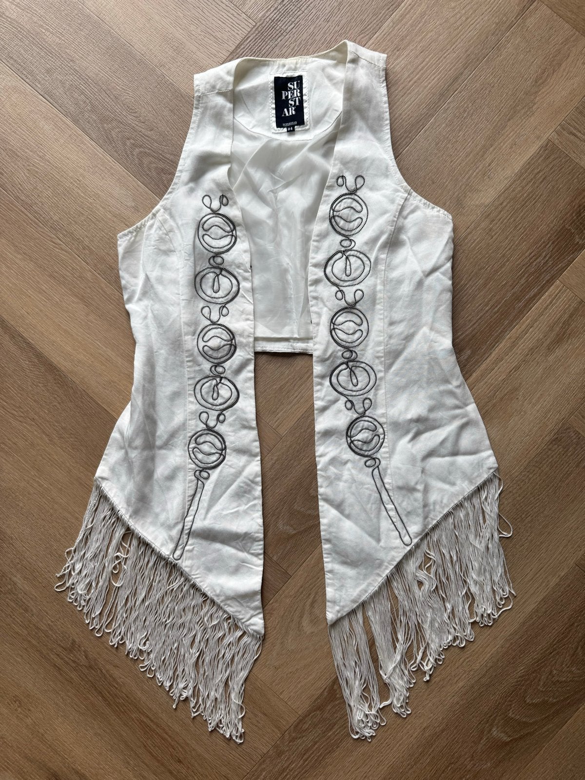 Superstar Gilet Vest met Franjes Maat 34, Ophalen of Verzenden, Gedragen
