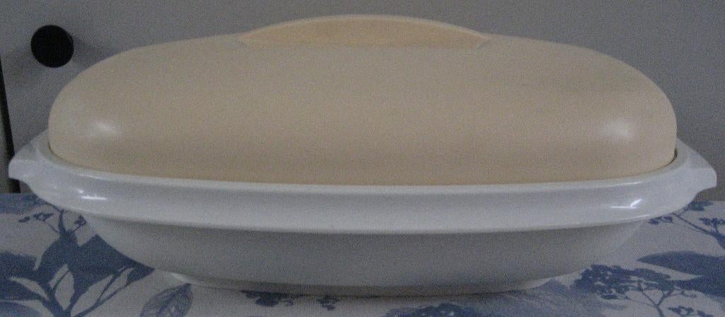 Tupperware groente - rijst stomer., Huis en Inrichting, Keuken | Tupperware, Ophalen of Verzenden, Zo goed als nieuw, Crème, Bak of Kom