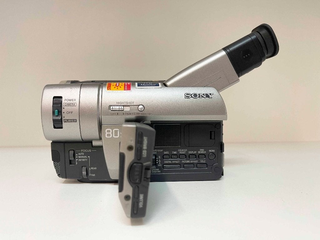 SONY CCD-TRV66E mooie vintage Hi8 Handycam met Nightshot, N, N, Hi 8, Ophalen of Verzenden