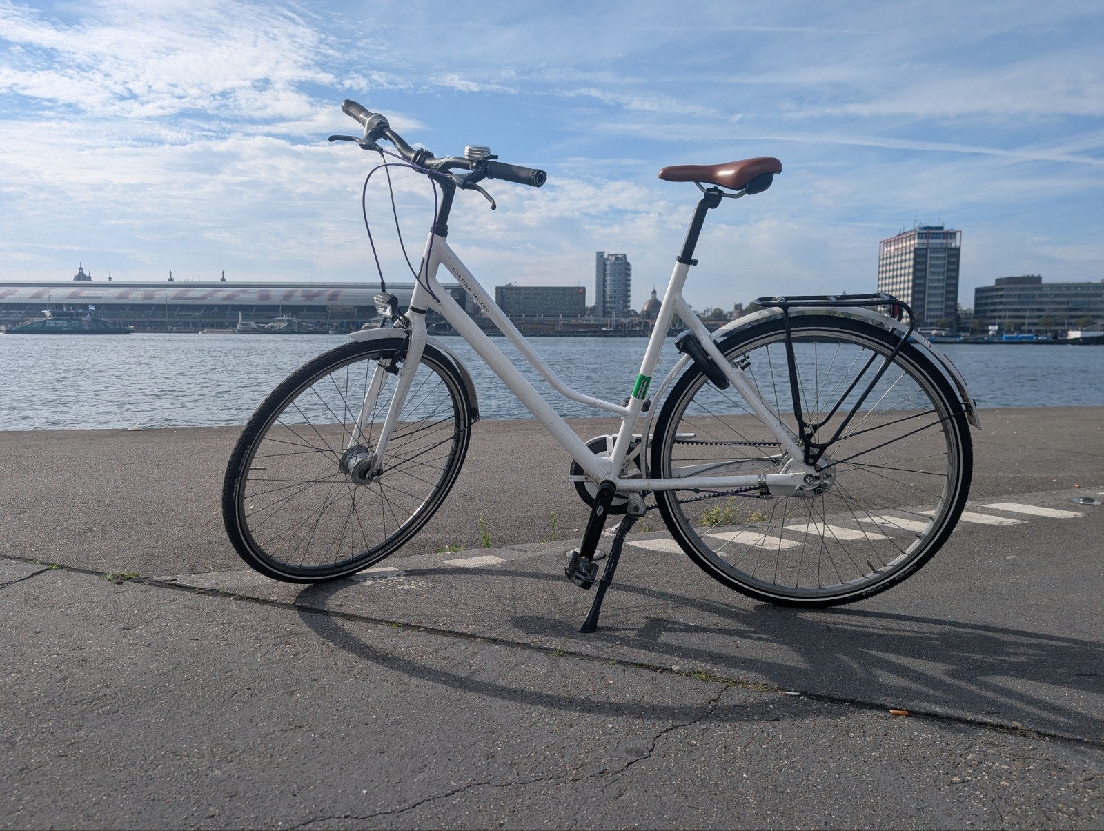 Cortina Mozzo – damesfiets - riemaandrijving, nieuwe banden, Overige merken, Velgrem, Versnellingen, Zo goed als nieuw