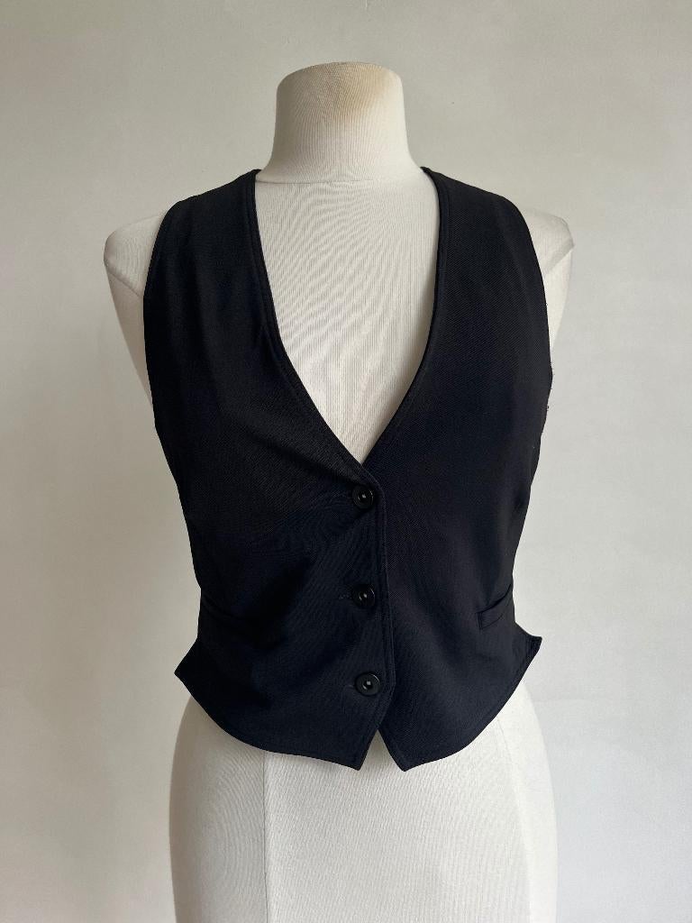 vanilia gilet zwart jasje gilet bodywarmer, Verzenden, Vanilia, Zwart, Nieuw