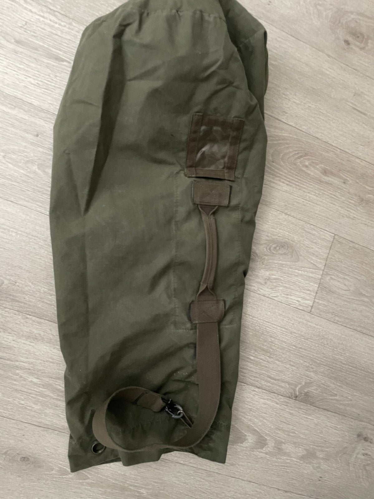 Groene militaire plunjezak, Ophalen of Verzenden
