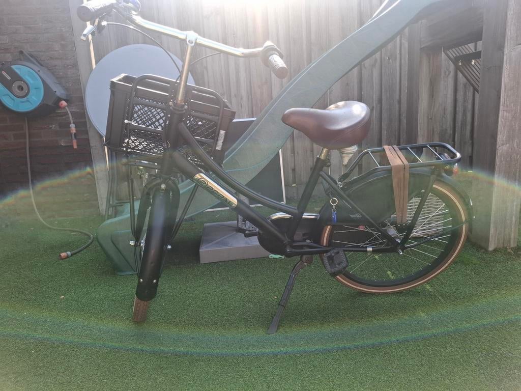 Popal 22 inch zwarte meisjesfiets, Ophalen, Gebruikt, 22 inch