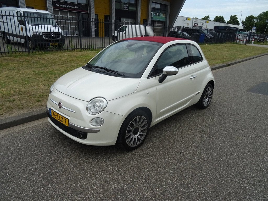 Fiat 500 C 1.2 cabrio gt line automaat, Euro 5, Gebruikt, Overige kleuren, Cabriolet