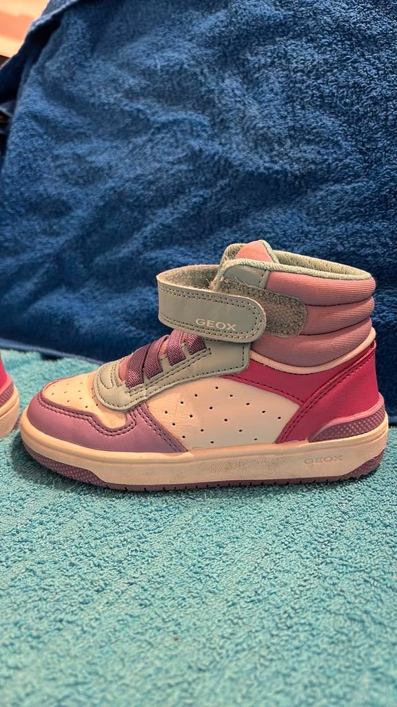 Geox leer sneakers maat 27 zgan, Ophalen of Verzenden, Zo goed als nieuw, Meisje, Schoentjes