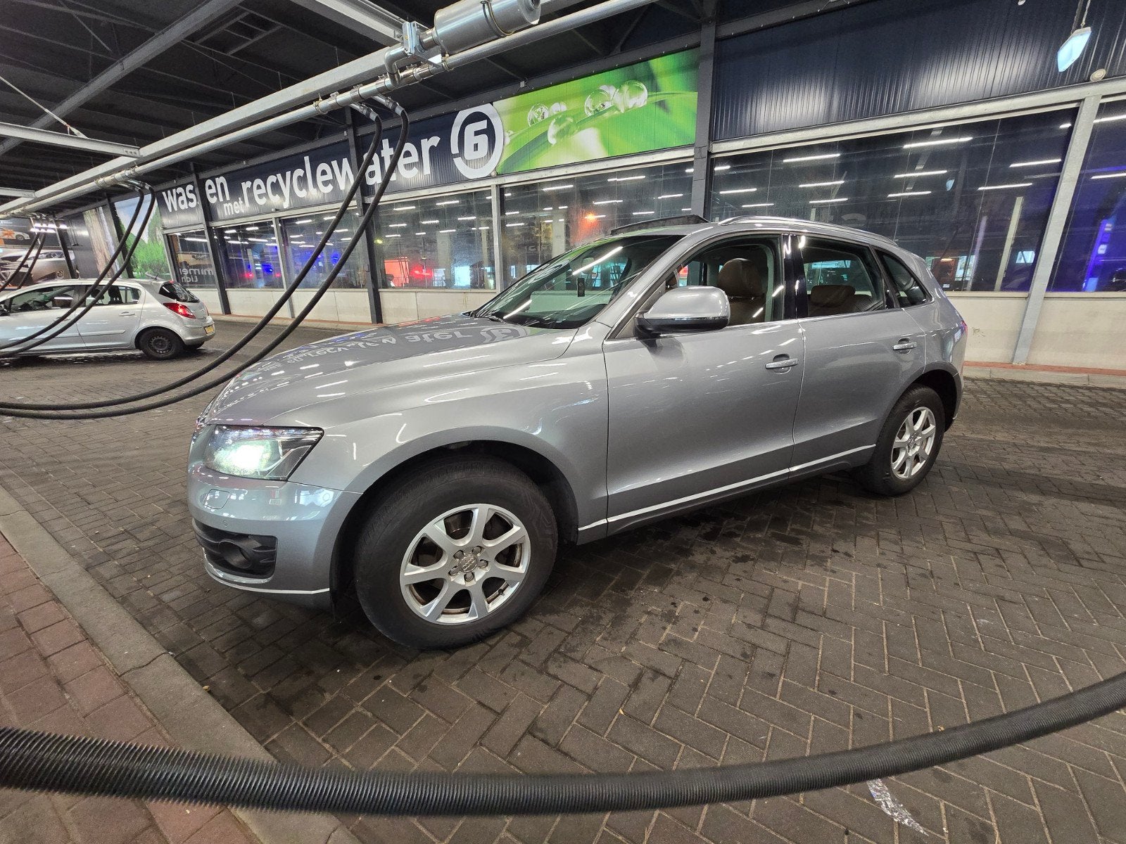 Audi Q5 2.0 Tfsi Quattro S-tronic 2011 Grijs, Auto's, Automaat, 1730 kg, 4 cilinders, Bruin