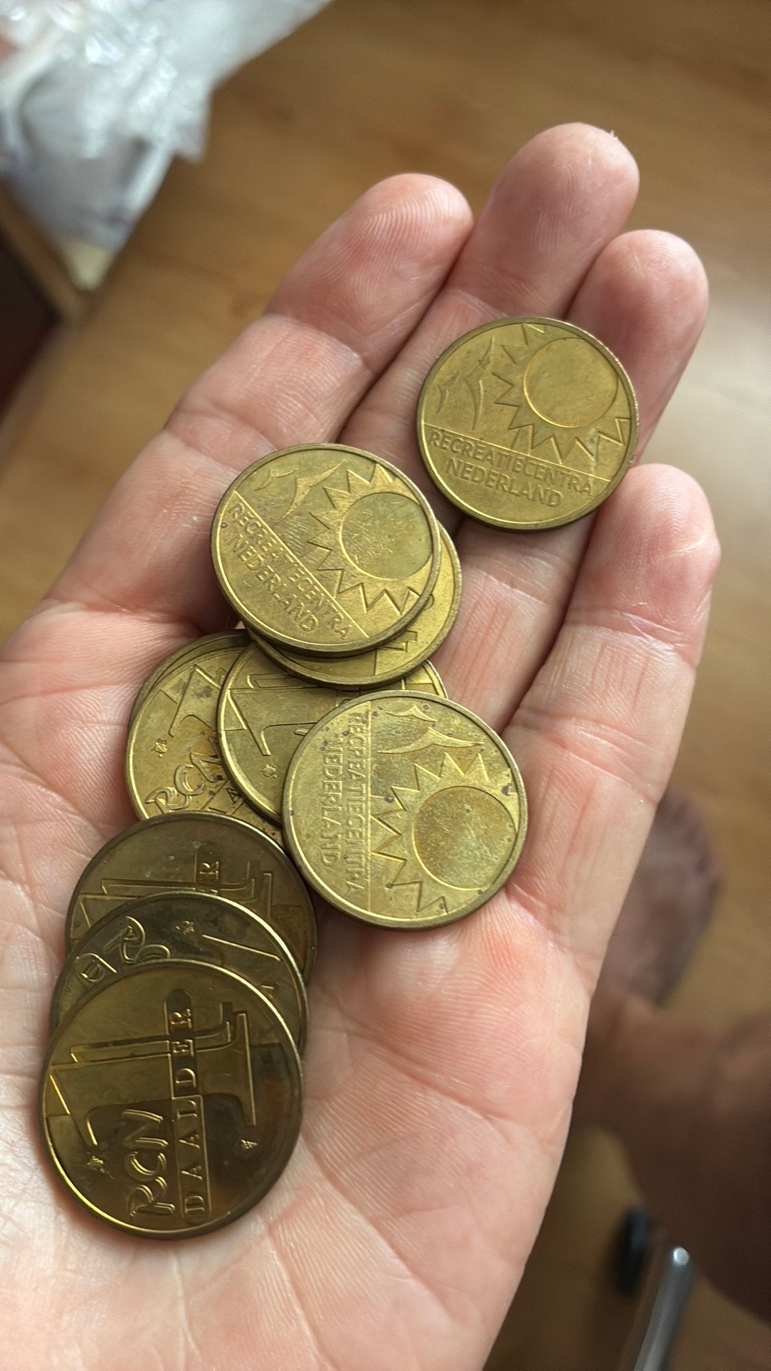 Recreatiedaalders (10x), Postzegels en Munten, Penningen en Medailles, Ophalen of Verzenden