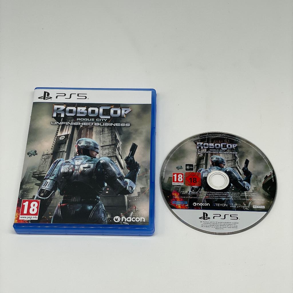 RoboCop: Rogue City - Unfinished Business Ps5, Spelcomputers en Games, Games | Sony PlayStation 5, ., Ophalen of Verzenden, Zo goed als nieuw