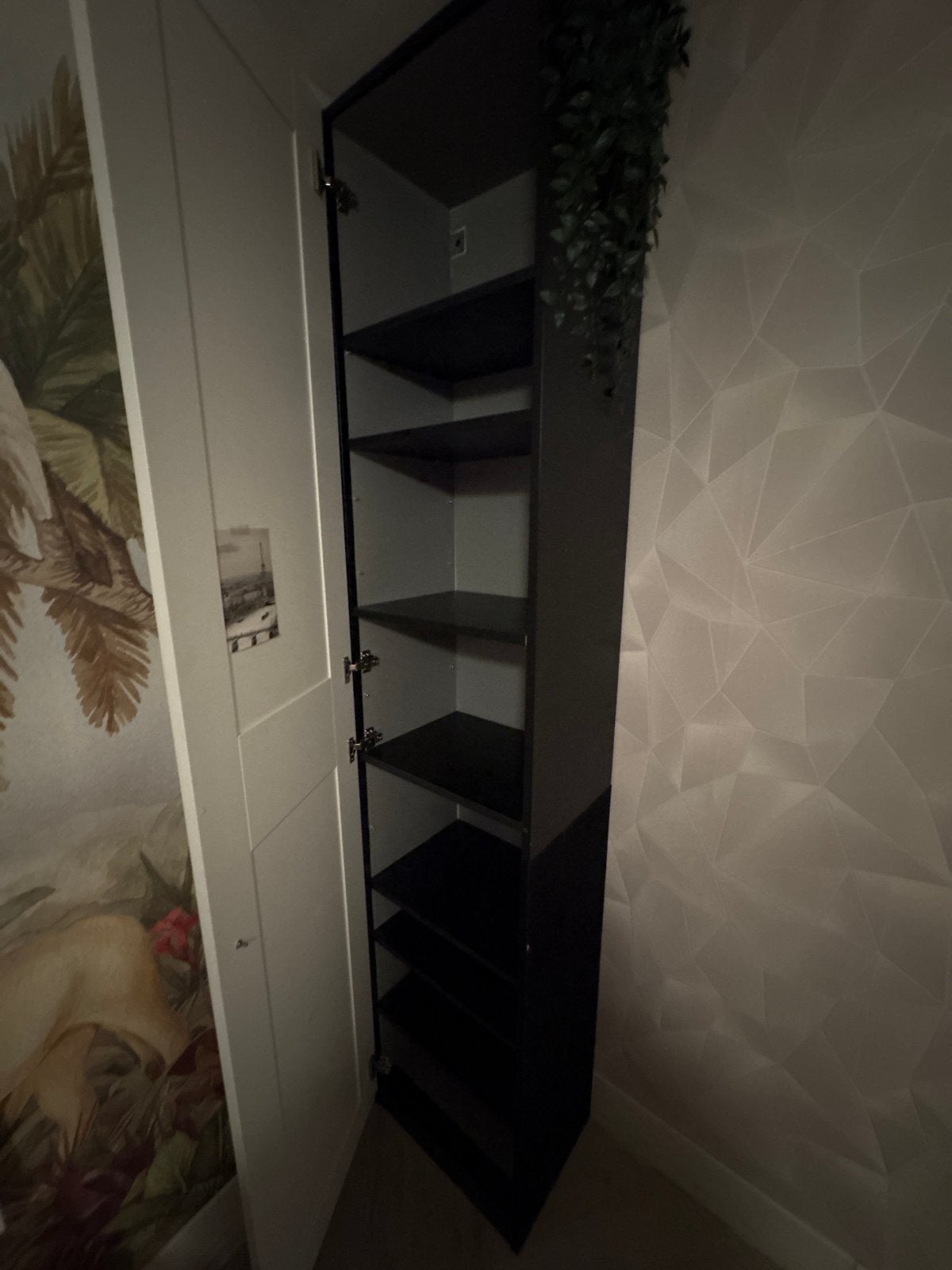 IKEA Pax Kast 236x50x35 cm zwart, Ophalen, Minder dan 50 cm, 200 cm of meer, Zo goed als nieuw
