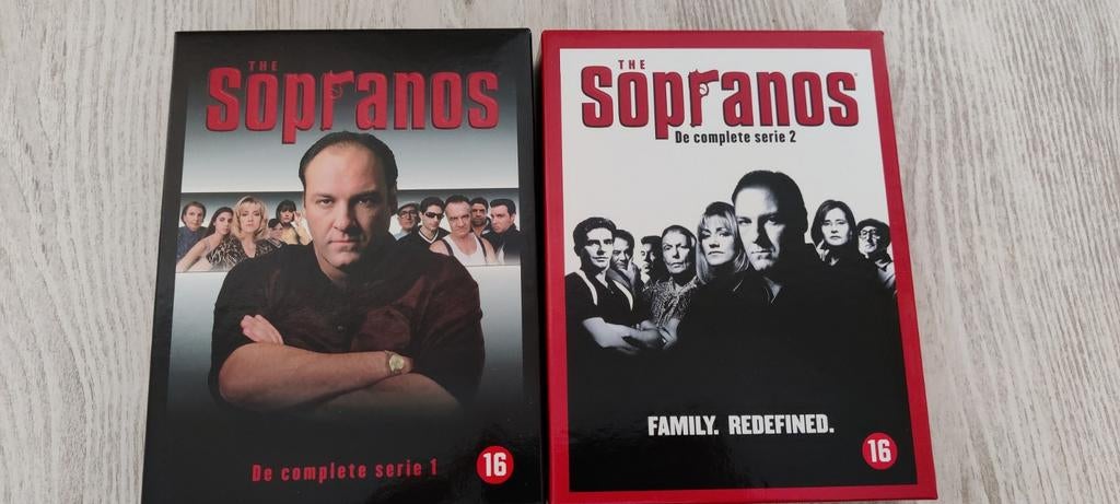 The Sopranos DVD Box Set Seizoen 1 en 2, Cd's en Dvd's, Vanaf 16 jaar, Boxset, Drama, Ophalen of Verzenden