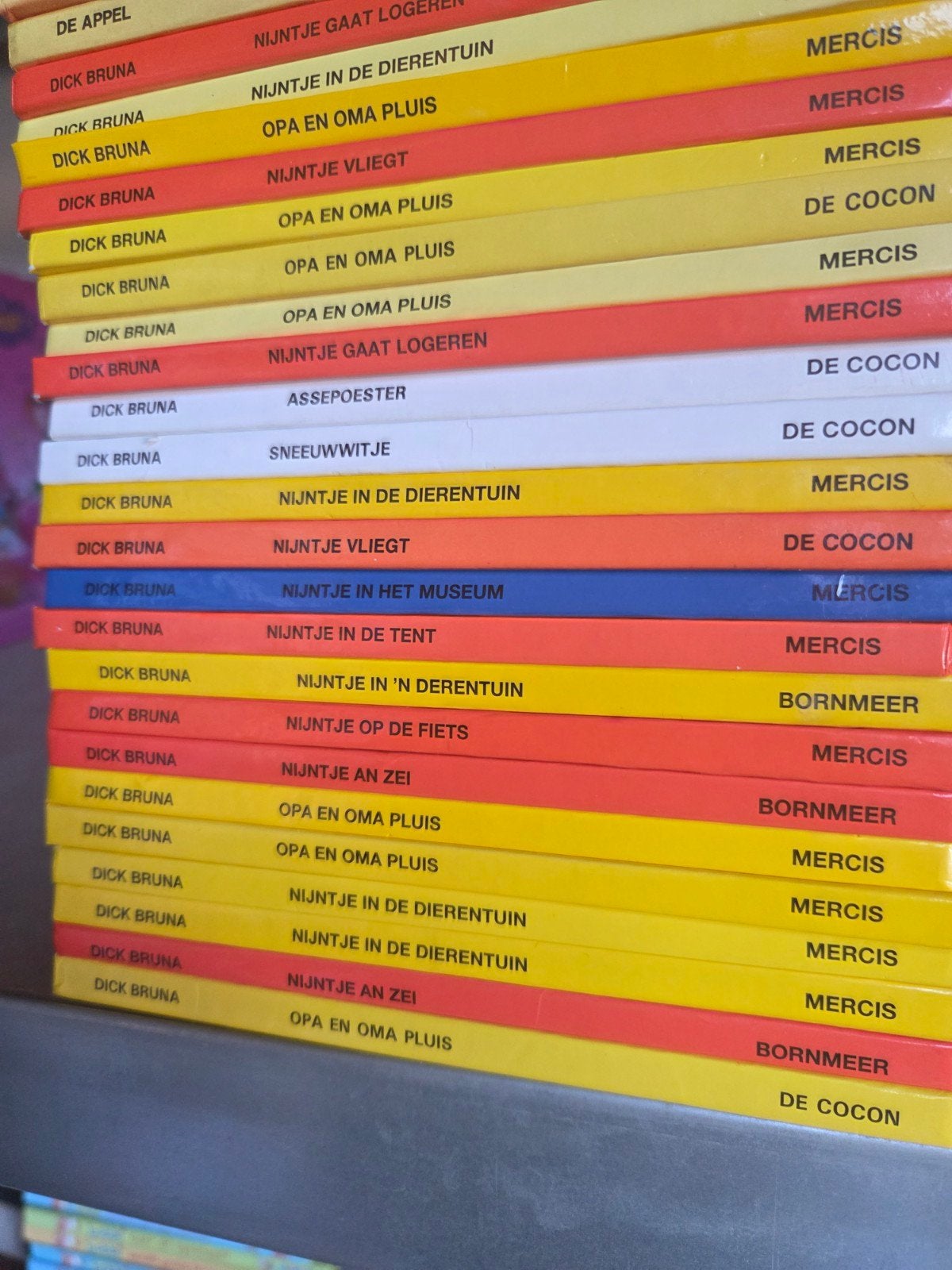Nijntje / Dick Bruna - Verzameling vierkanten boekjes, Boeken, Kinderboeken | Baby's en Peuters, Ophalen of Verzenden, Gelezen