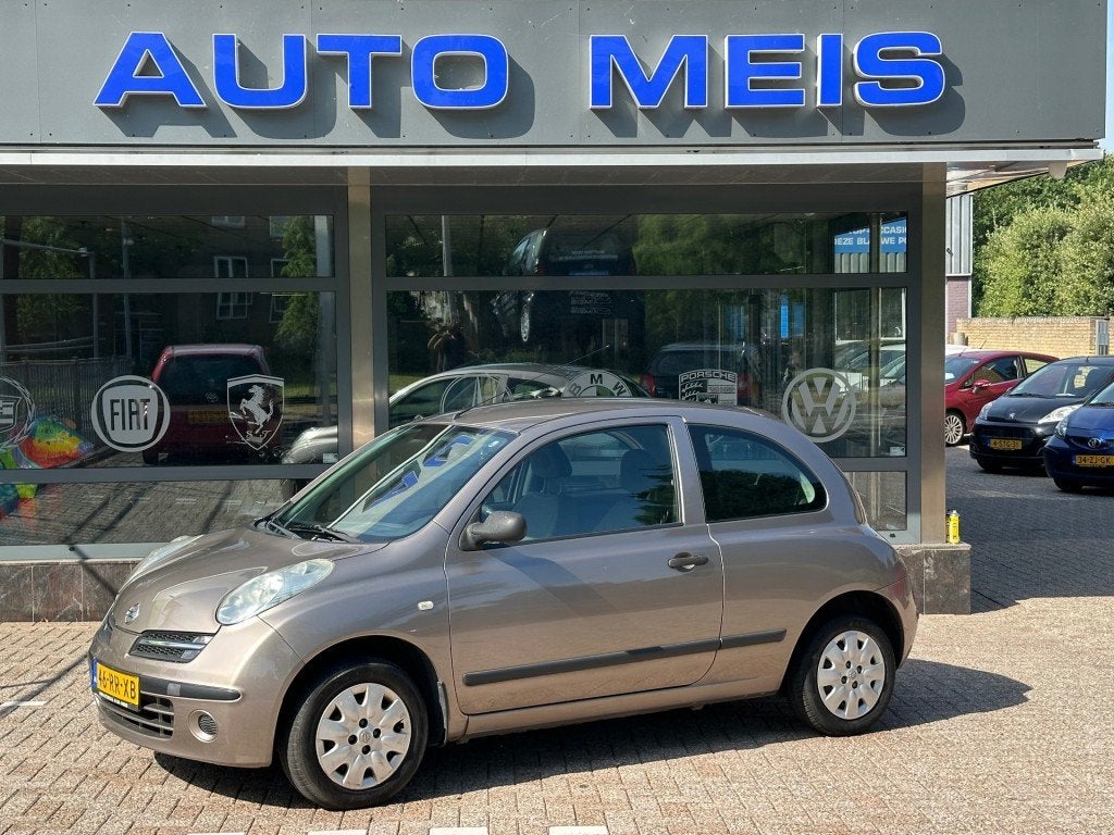 Nissan MICRA 1.2 Visia Airco NAP-Autopas, Auto's, Nissan, Gebruikt, 4 cilinders, Bruin, Elektrische ramen