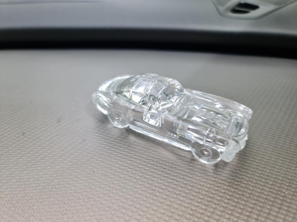 Glazen Mercedes Gulfwing, Hobby en Vrije tijd, Modelauto's | 1:43, Ophalen of Verzenden, Zo goed als nieuw, Overige merken