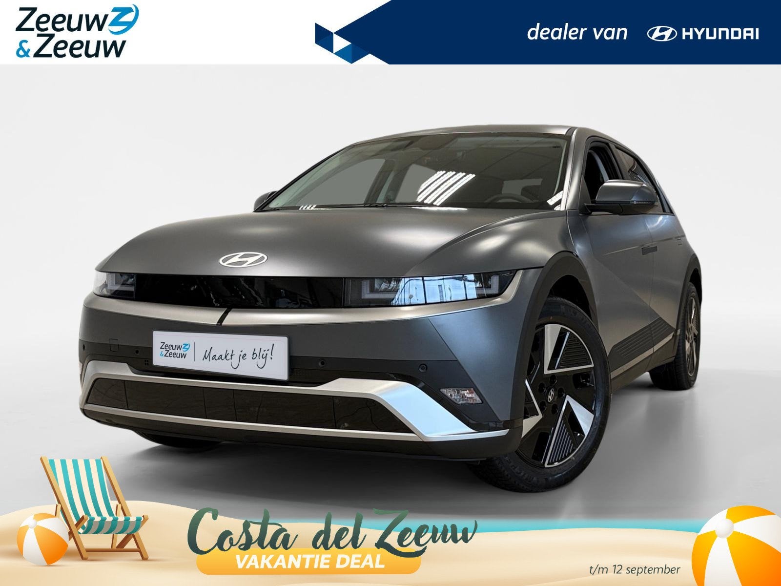 Hyundai IONIQ 5 63 KWH | PURE EDITION | NAVI | BOSE |, Auto's, Hyundai, Automaat, 12 maanden, 750 kg, 63 kWh