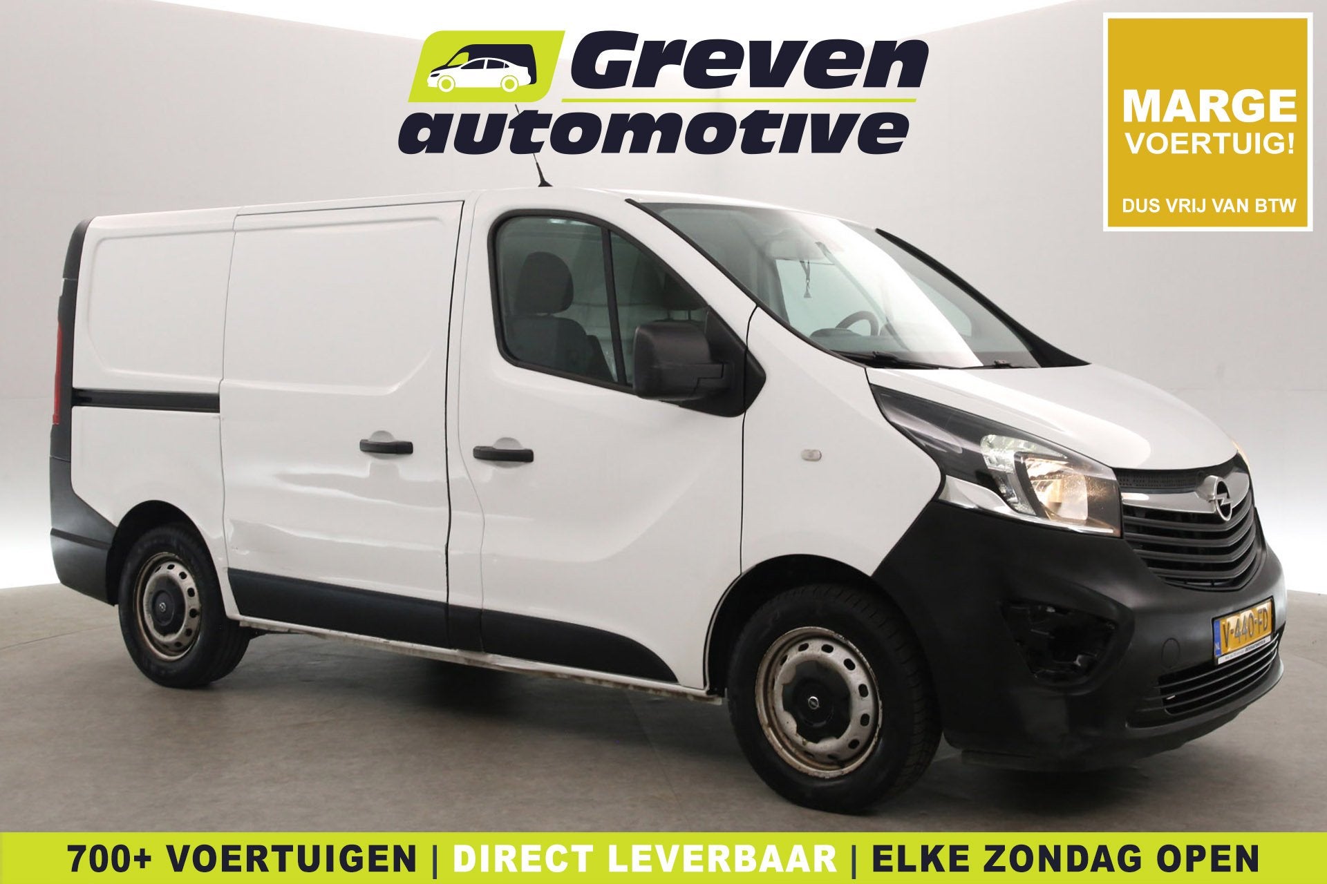 Opel Vivaro 1.6 CDTI L1H1 | EXPORT | Marge | Airco | Camera, Auto's, Bestelauto's, Voorwielaandrijving, Stof, Gebruikt, Euro 6