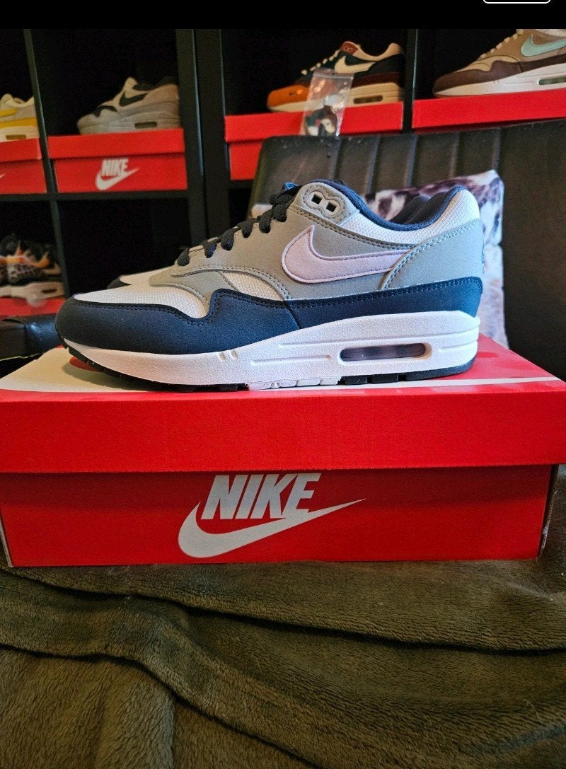 Nike Air Max 1 "Thunder Blue" maat 40, Blauw, Nike, Nieuw, Ophalen of Verzenden
