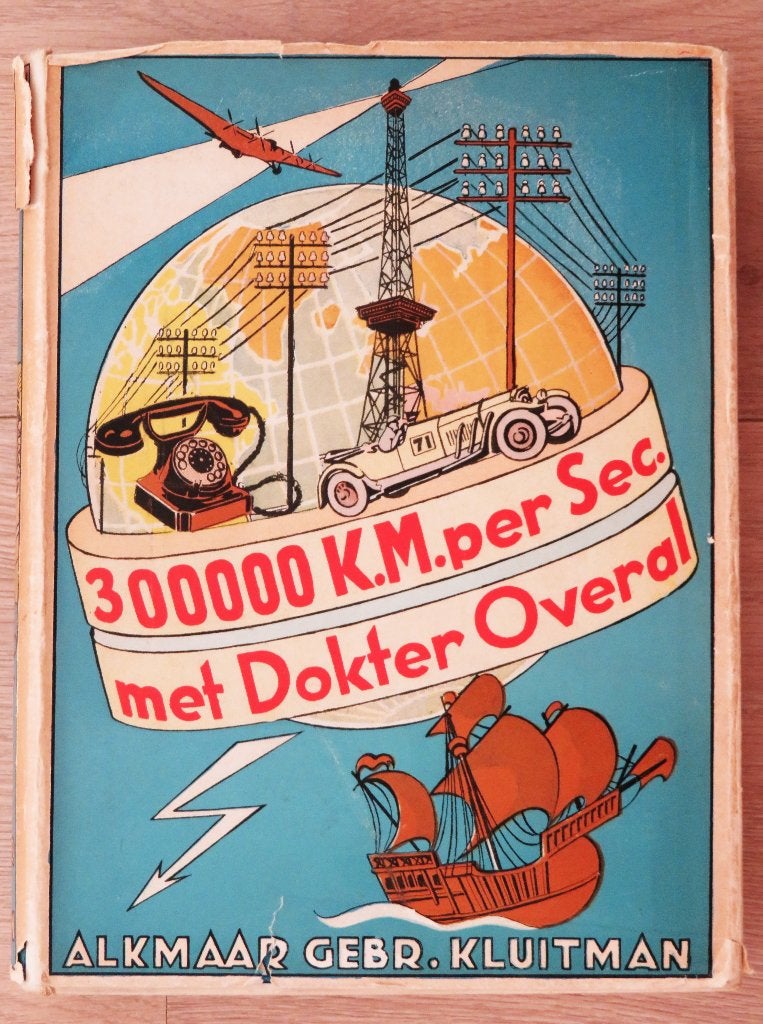 Wouter Hulstijn: 300.000 km per sec met Dokter Overal, Boeken, Ophalen of Verzenden, Gelezen