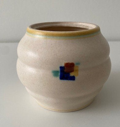 Plateel Zuid-Holland Leen Muller servies 1300 potje zonder d, Verzenden