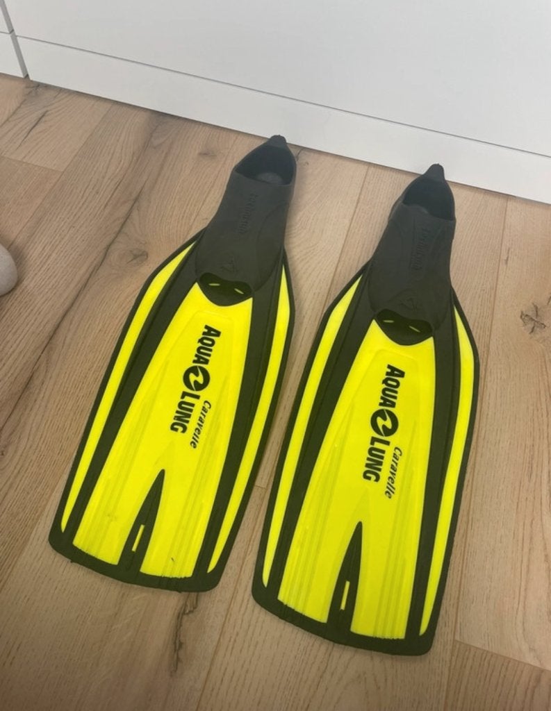 Snorkelflippers, Watersport en Boten, Snorkelen, Ophalen of Verzenden, Zo goed als nieuw, Snorkel-accessoires