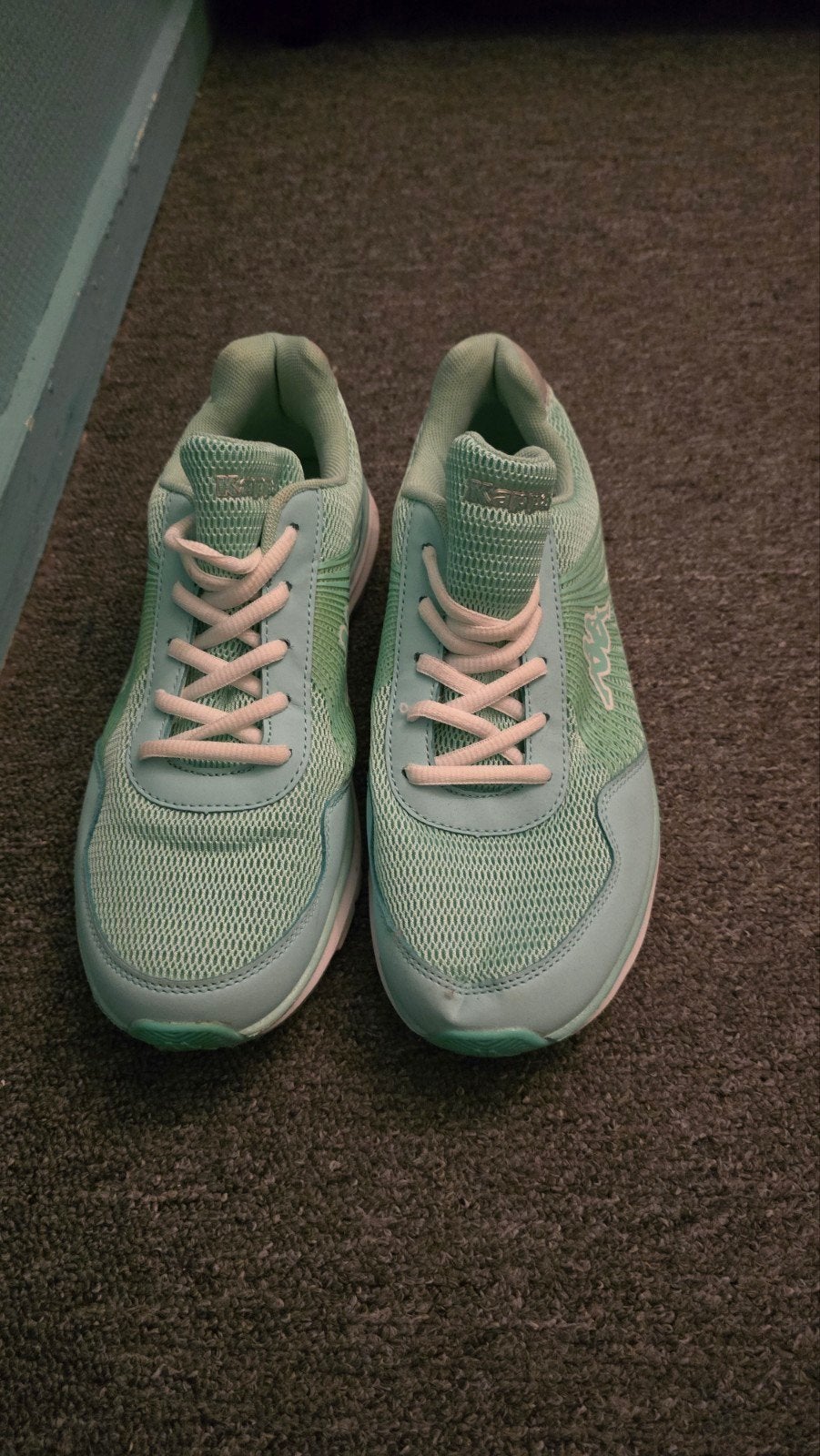 Kappa sneakers - Zo goed als nieuw  Maat 40, Ophalen, Kappa, Groen, Sneakers of Gympen