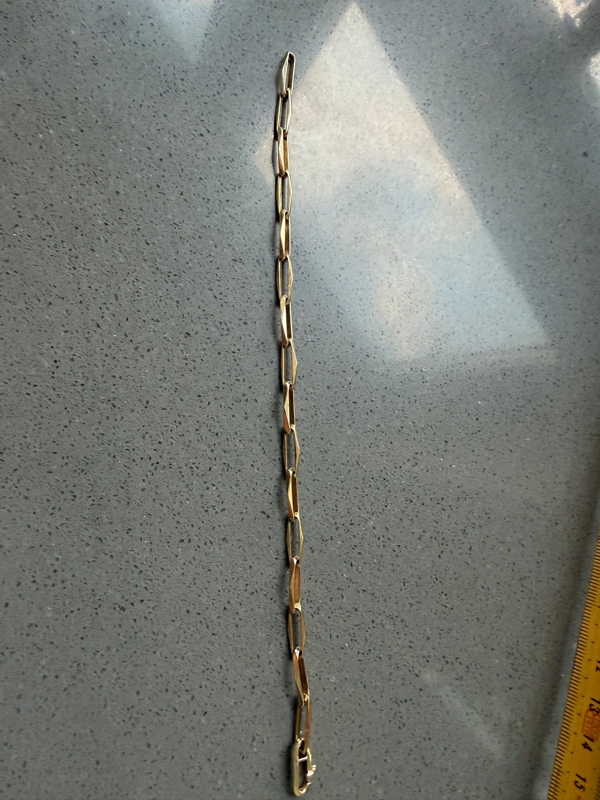Vintage 14 Karaats Gouden Armband - Zo Goed als Nieuw, Ophalen, Zo goed als nieuw, Goud, Goud