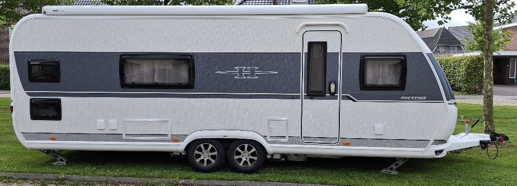 Hobby Prestige 650 KFU 2019 | E&P, Airco, Mover, 3-stapelbed, Schokbreker, Rondzit, Hobby, Particulier