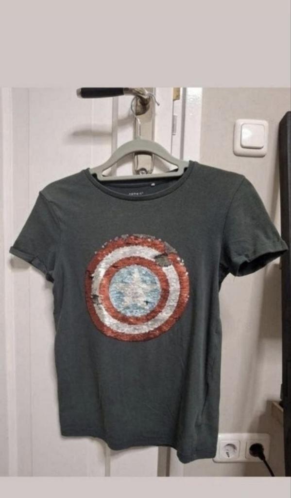 T-shirt 146 name it groen name it, Gebruikt, Ophalen of Verzenden, Shirt of Longsleeve, Jongen