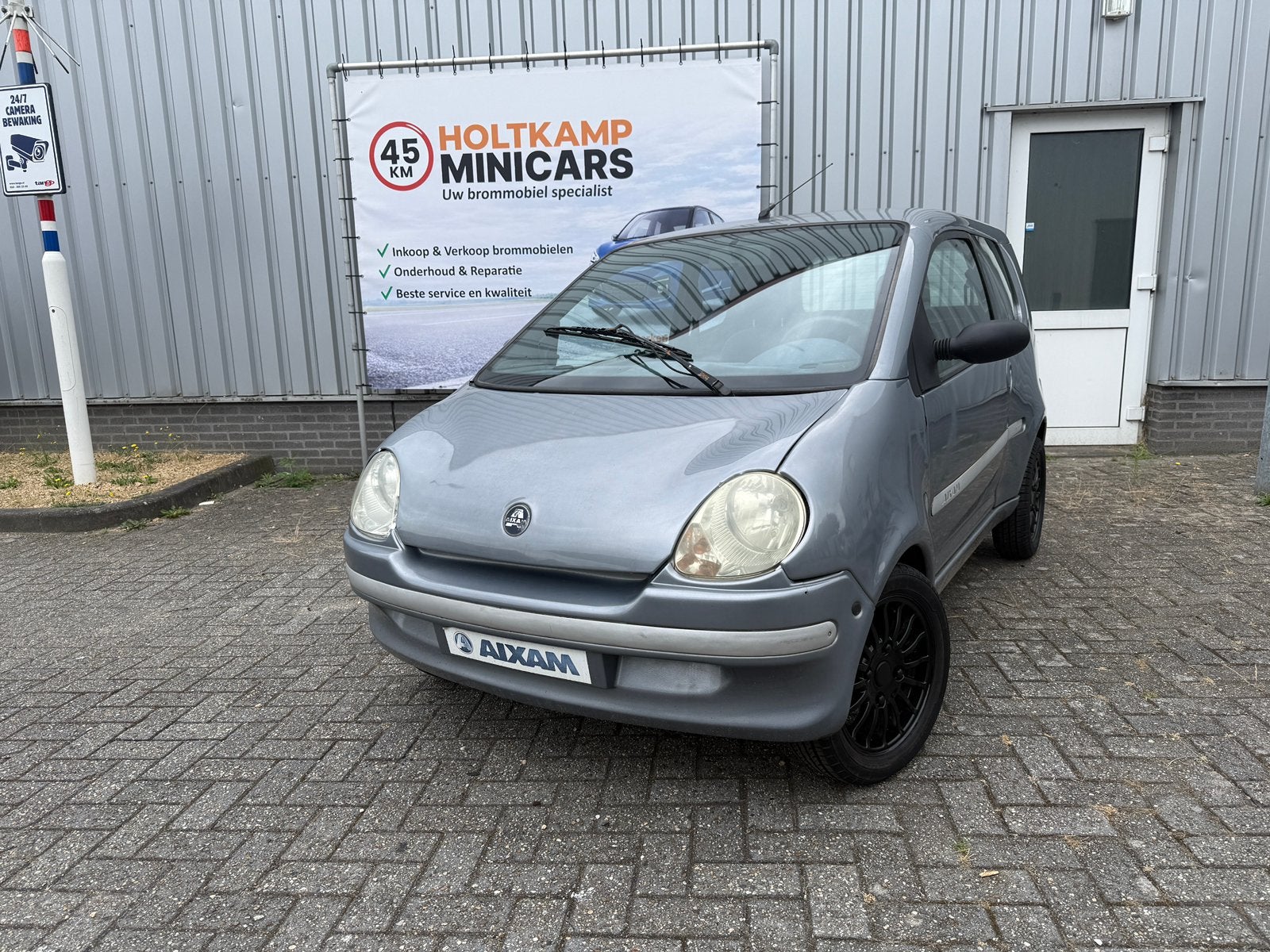 Aixam 500.4 Brommobiel 45KM / GRIJS / KUBOTA / 2005, Diversen, Brommobielen en Scootmobielen, Gebruikt, Holtkampminicars@gmai.com