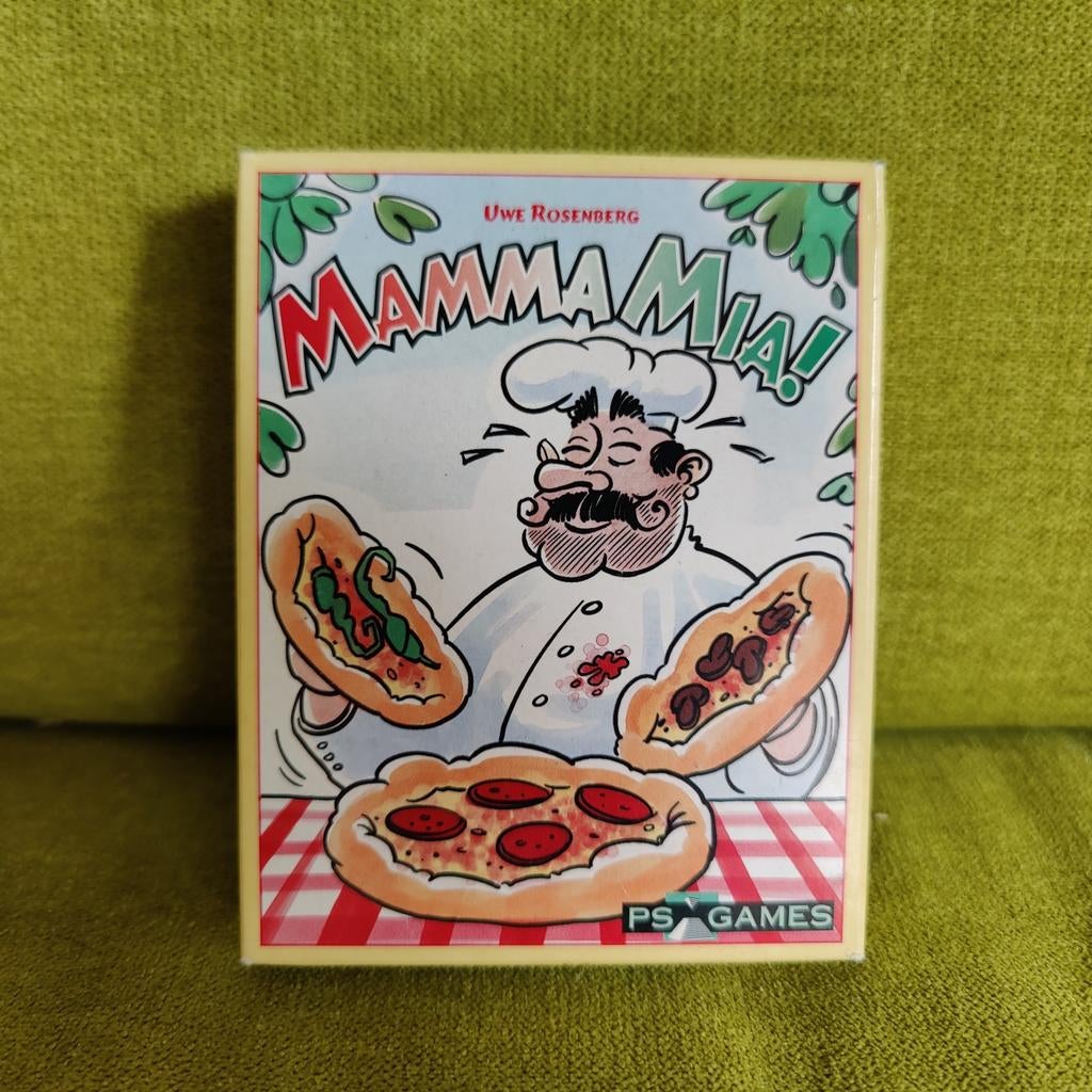 Mamma Mia! Kaartspel - Pizza bakken voor 2-5 spelers, Hobby en Vrije tijd, Gezelschapsspellen | Bordspellen, Vijf spelers of meer
