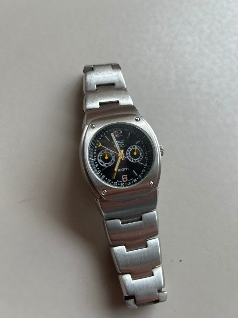 Camel Active horloge, Ophalen of Verzenden, Zo goed als nieuw, Leer, Overige merken
