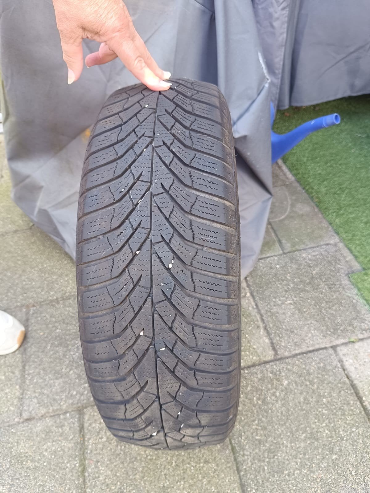 4 Kumho Wintercraft WP52 winterbanden 185/65 R15 88T, Auto-onderdelen, Ophalen, Gebruikt, 15 inch, Band(en)