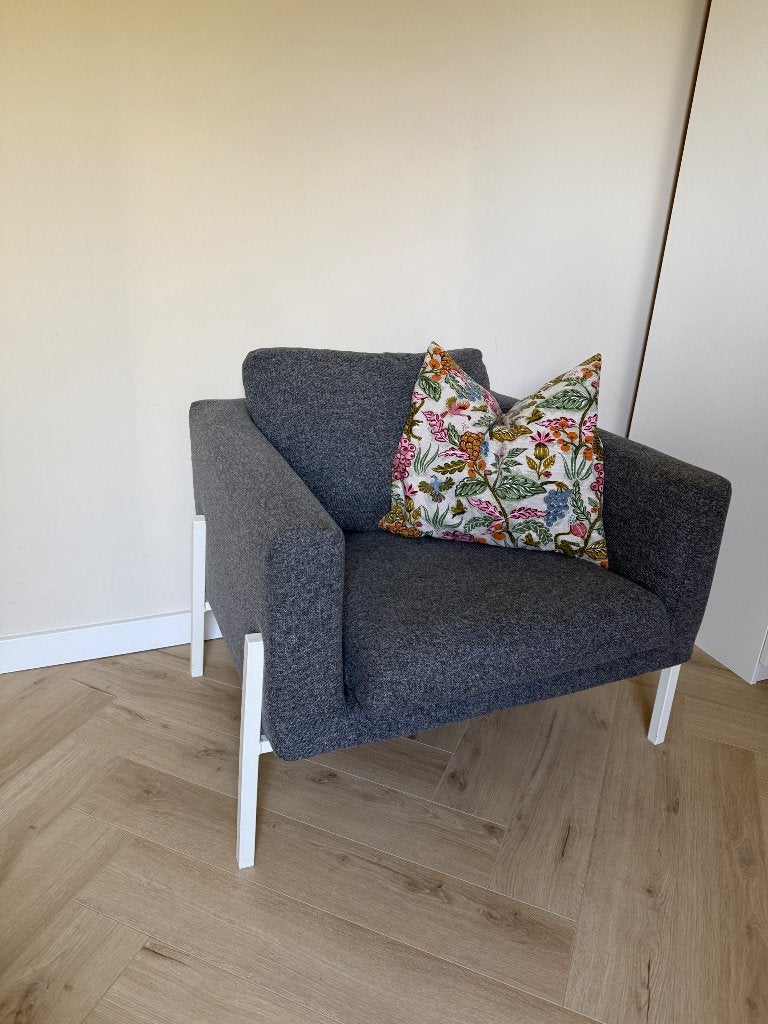 IKEA fauteuil, Huis en Inrichting, Fauteuils, Ophalen, 75 tot 100 cm, Zo goed als nieuw, Stof