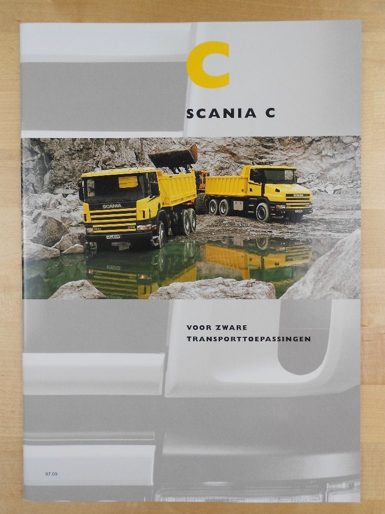 Scania 144C 124C 114C 94C Brochure 1997 – 144 124 114 94 C, Ophalen of Verzenden, Zo goed als nieuw, Overige merken, Scania