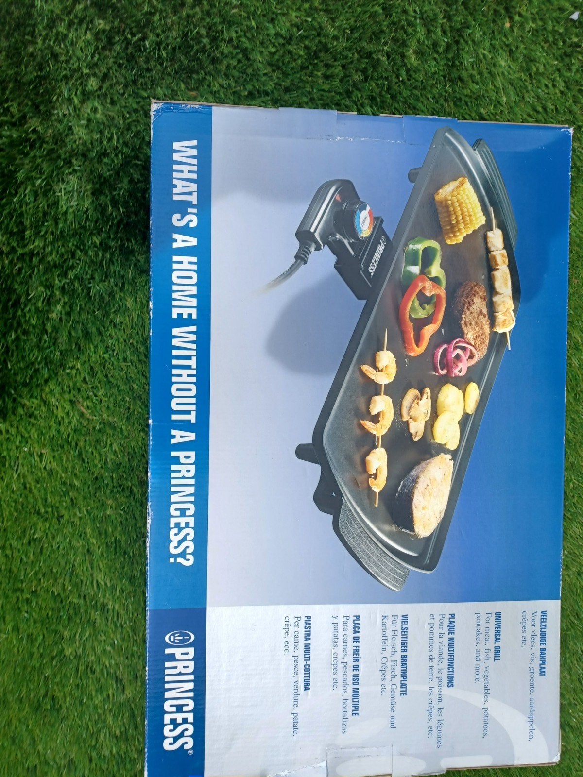 Princess Classic Table Chef Master Grillplaat Nw, Witgoed en Apparatuur, Ophalen of Verzenden, Nieuw