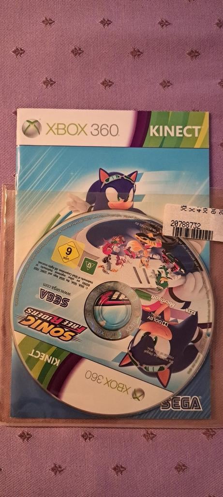 Sonic Free Riders - Xbox 360 Kinect Game, Gebruikt, 1 speler, Racen en Vliegen, Ophalen of Verzenden