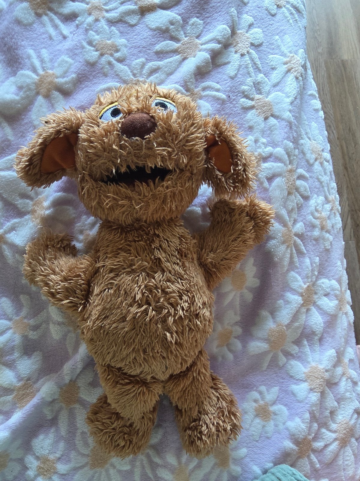 Kleine Sesamstraat Tommie met geborduurde ogen ZGAN, Ophalen of Verzenden, Zo goed als nieuw, Overige typen