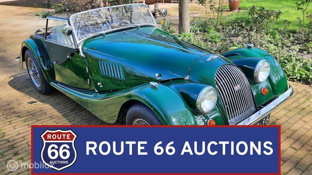 Morgan 4/4 | 1967 | Route 66 Auctions, Overige carrosserieën, Zwart, Bedrijf, Handgeschakeld