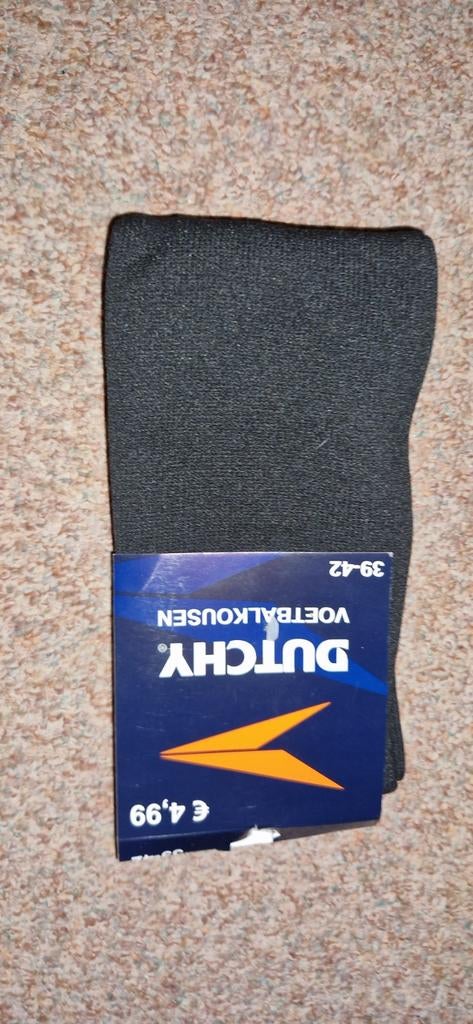 Nieuwe Dutchy Voetbalsokken - Zwart/Wit, Ophalen of Verzenden, Nieuw, Overige typen