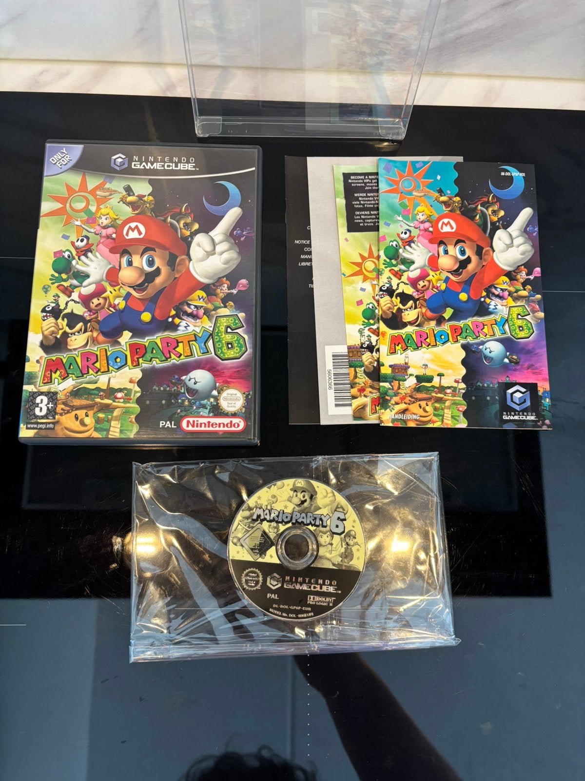 Nintendo Gamecube Mario Party 6, 3 spelers of meer, Ophalen of Verzenden, Zo goed als nieuw, Vanaf 3 jaar