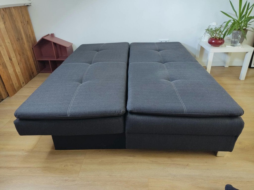 Slaapbank, Huis en Inrichting, Ophalen, 100 tot 125 cm, 150 tot 200 cm, Tweepersoons