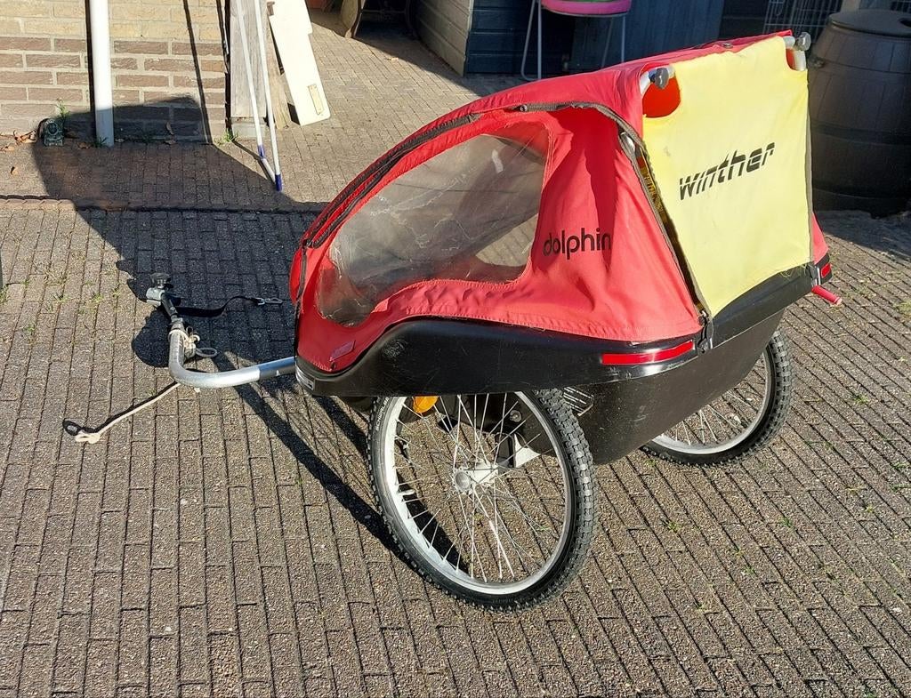 Dolphin fietskar winther, Ophalen, Gebruikt, Hondenkar
