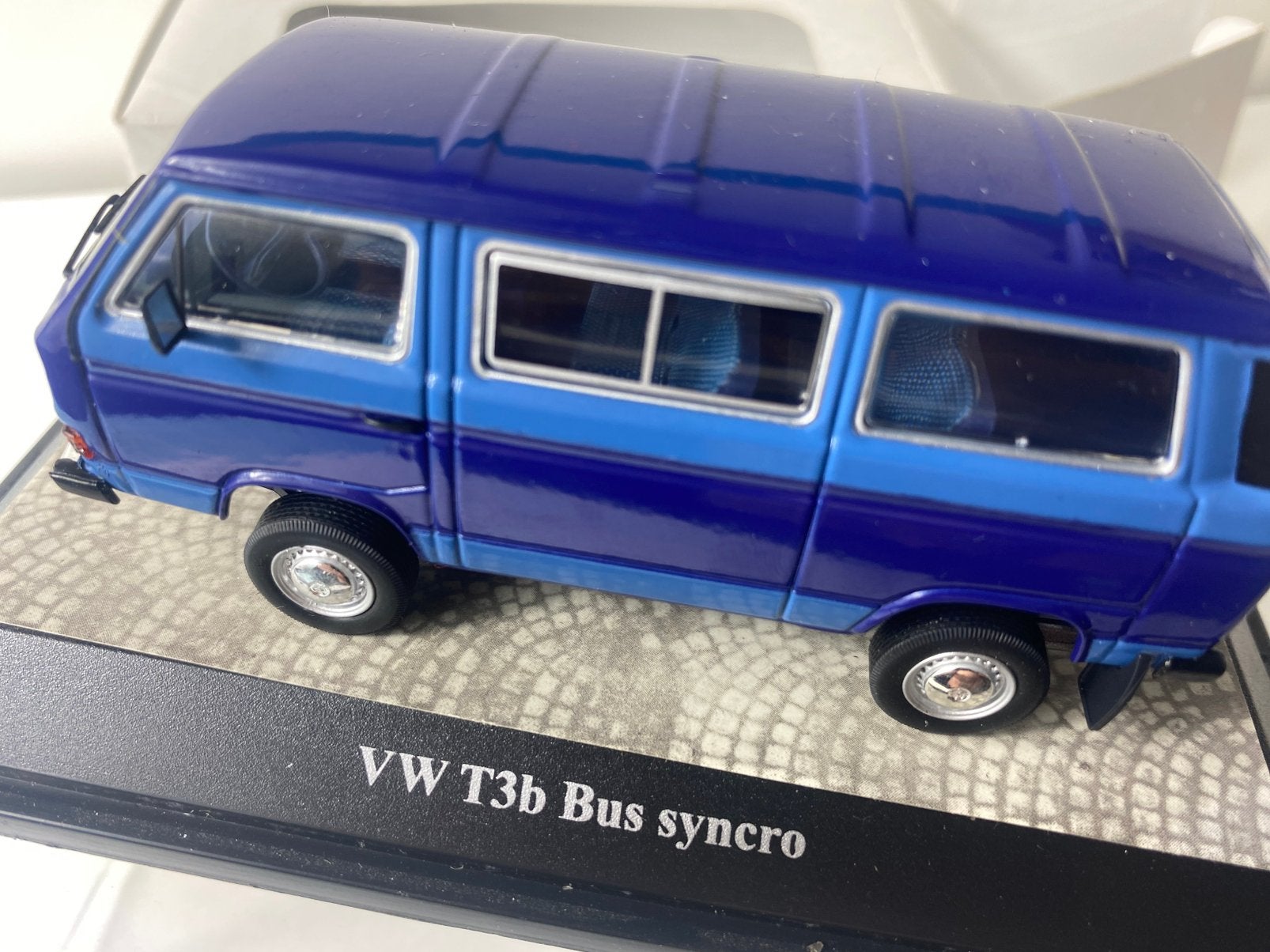 1:43 VOLKSWAGEN T3b SYNCHRO-(4x4)-personenbus, Ophalen of Verzenden, Nieuw, Bus of Vrachtwagen, Overige merken