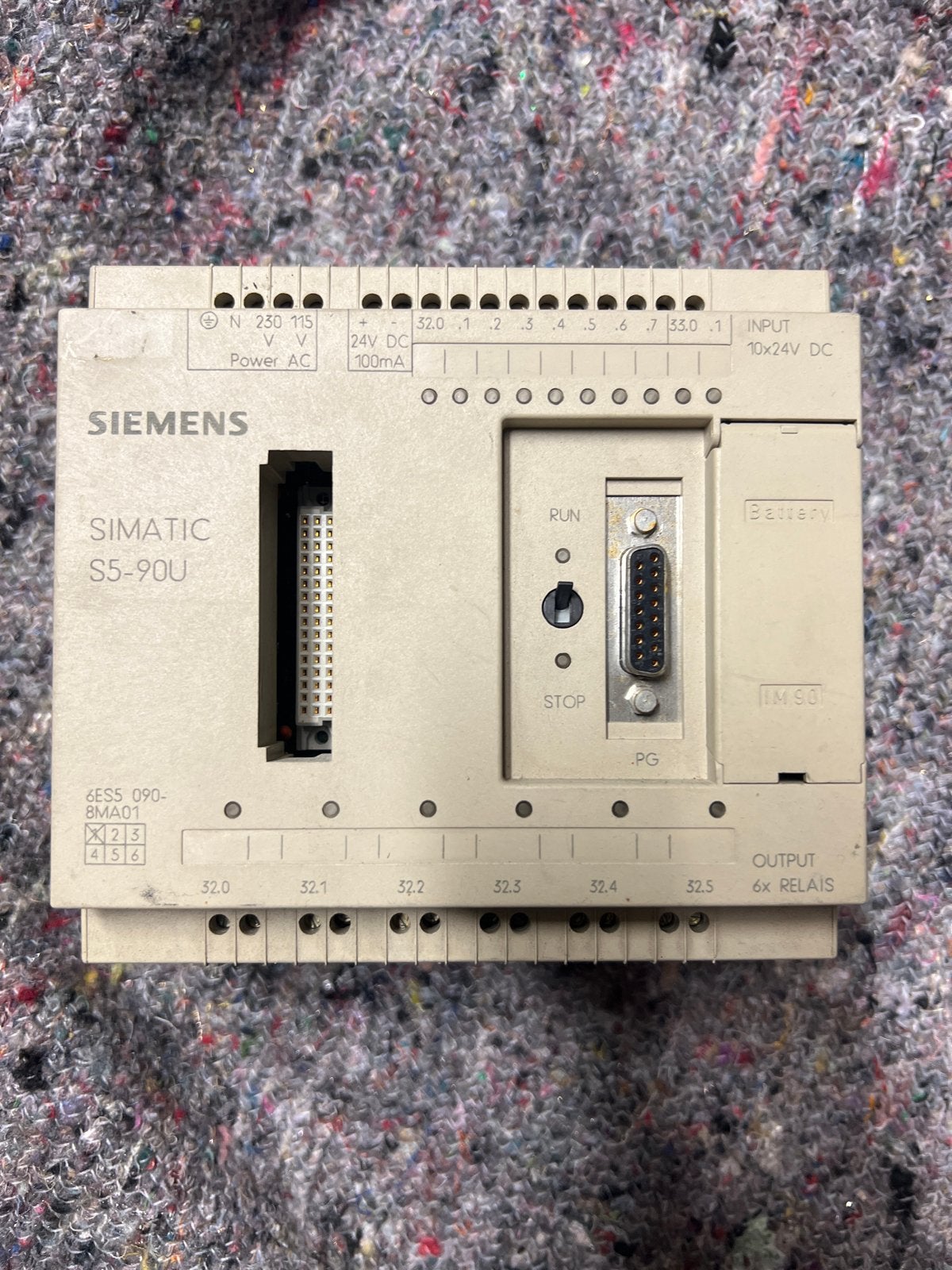 Siemens SIMATIC S5-90U PLC - 6ES5 090-8MA01, Ophalen of Verzenden